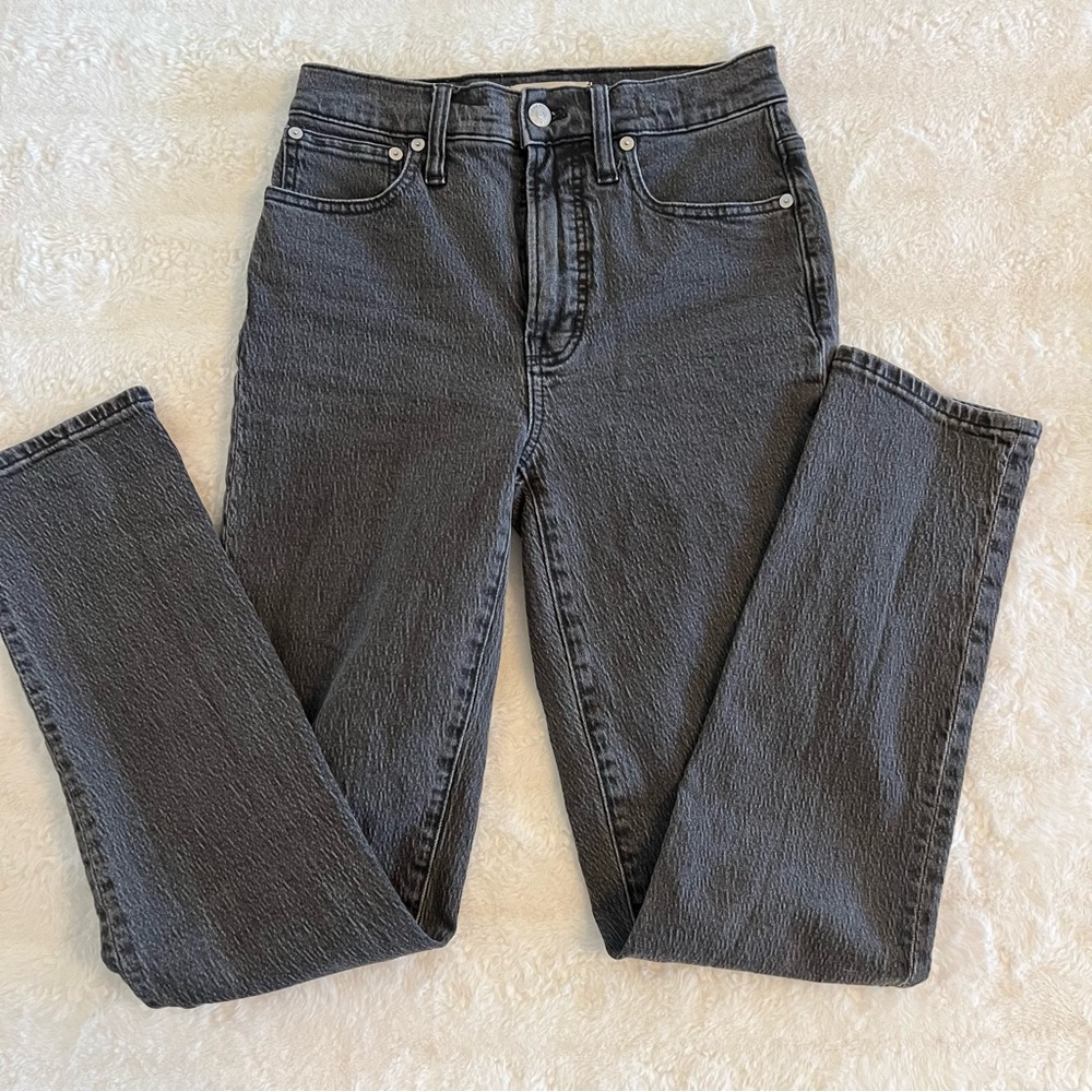 Madewell Skinny Vintage Jeans Gray Women’s 24 Long